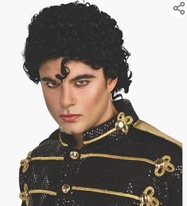 Michael Jackson Adult Curly Wig
